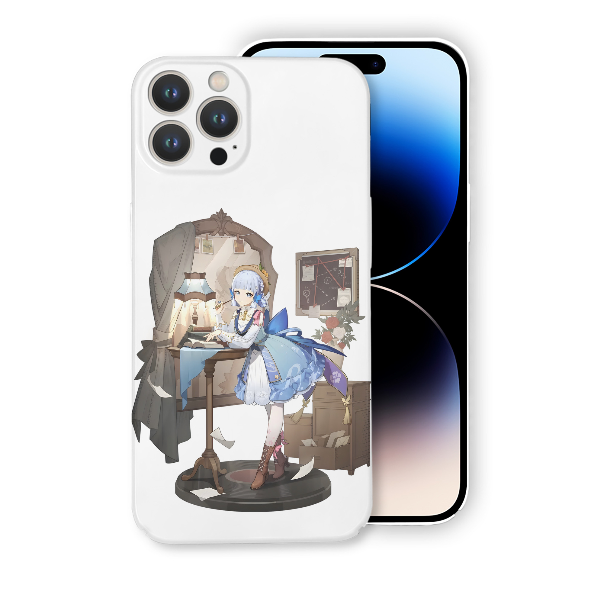 げんし神 神里綾華 神宮寺レン genshin Kamimiya Ren 【iPhone 14シリーズ対応】ハードケース